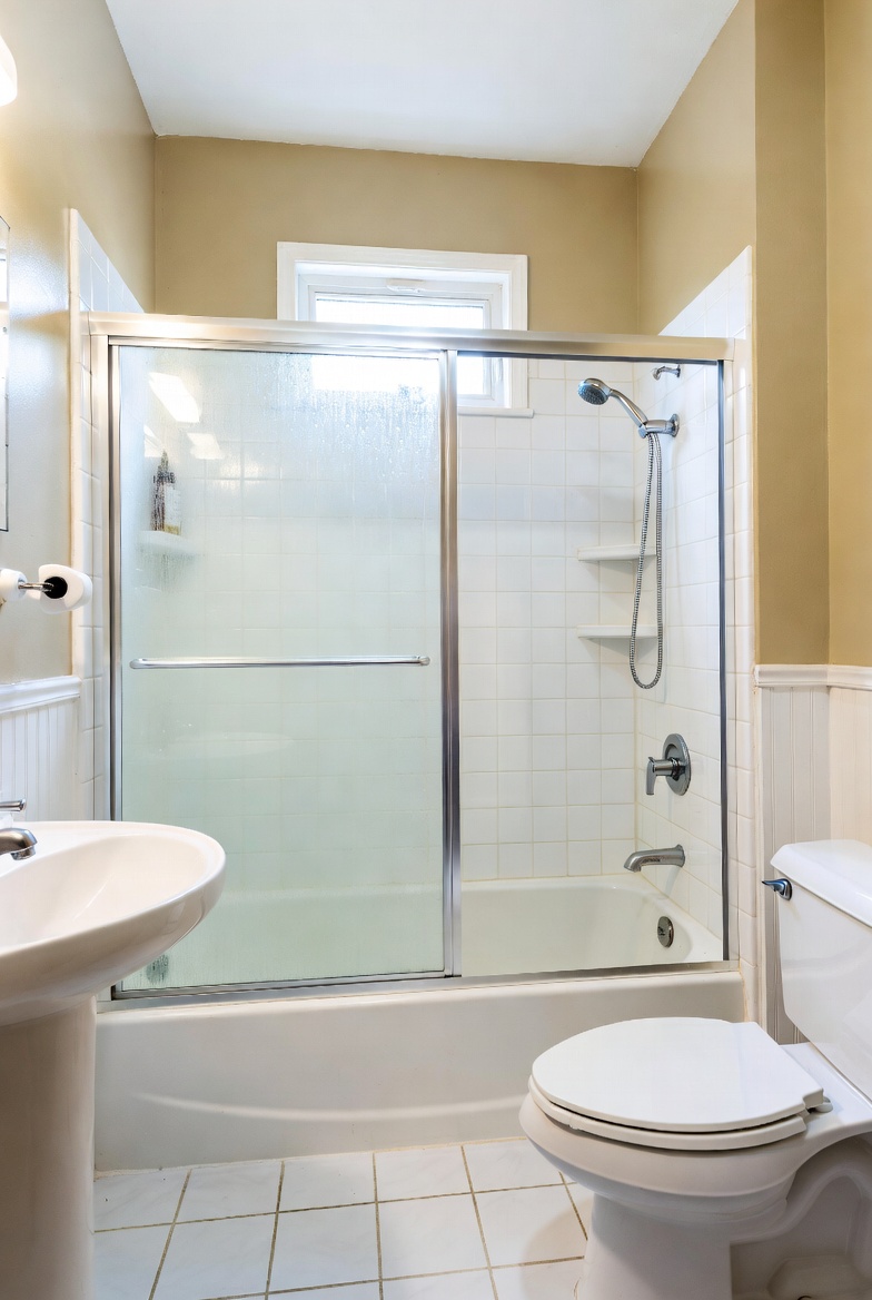 Filtered water system affecting shower temperature balance.