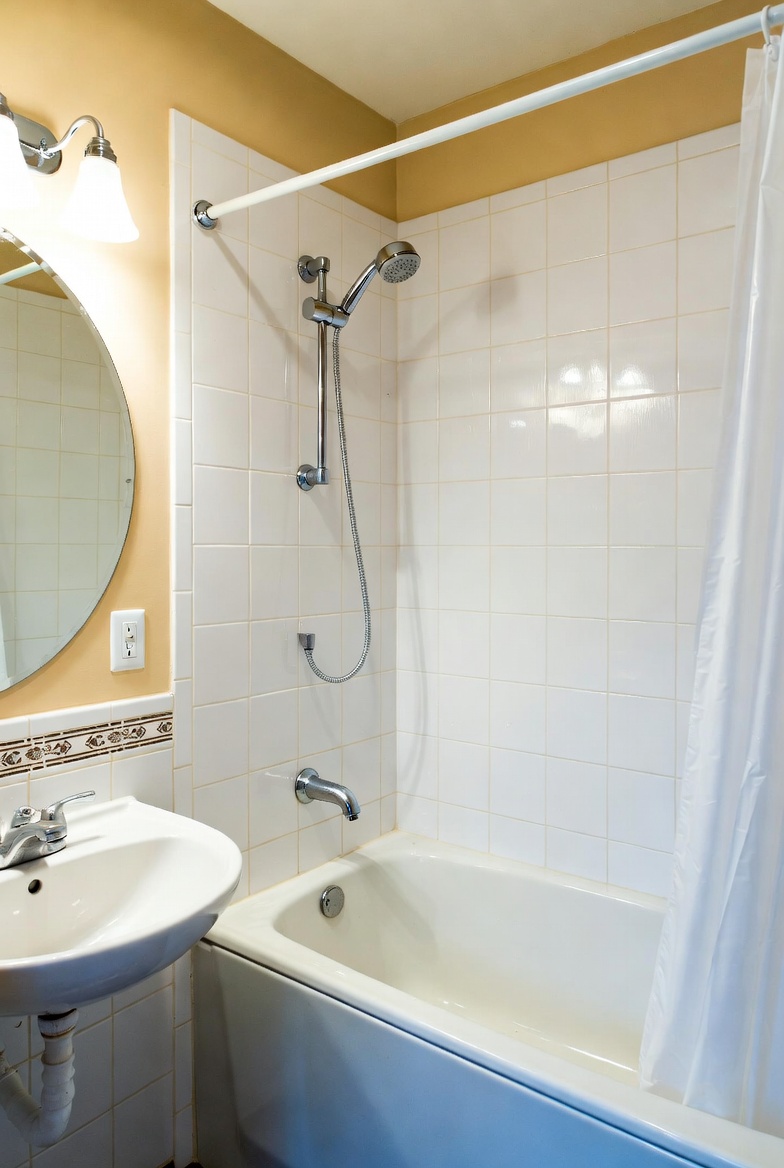 Hot water fading mid-shower then returning.