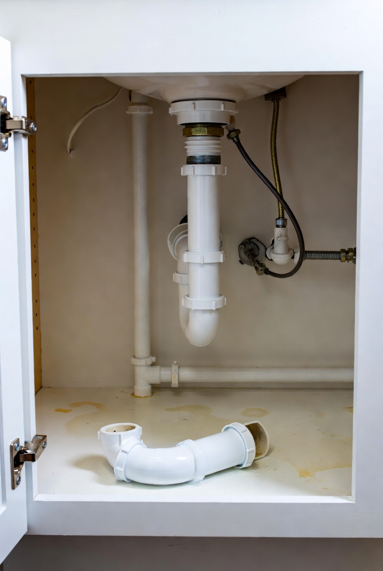 Trap full again after recent snaking