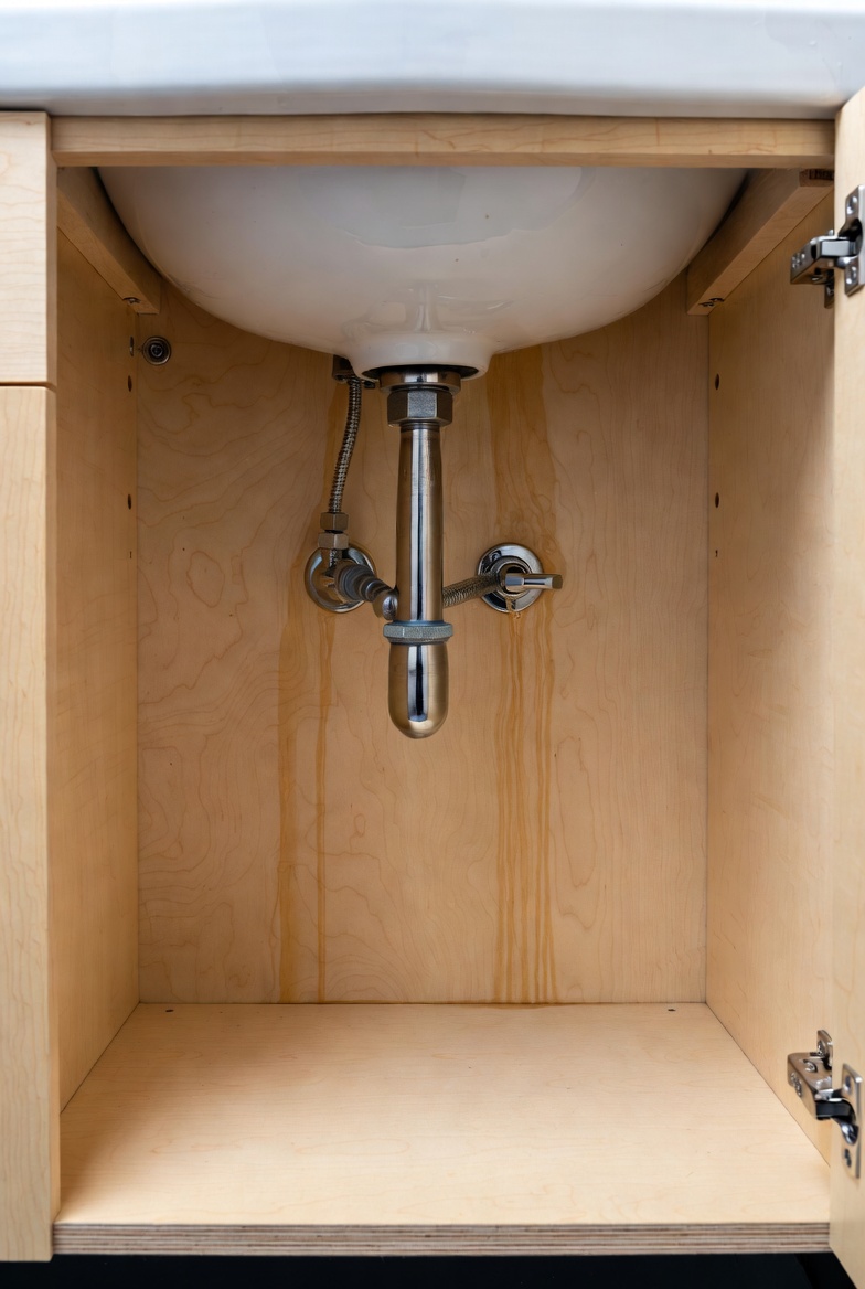 Overflow leaking inside wall