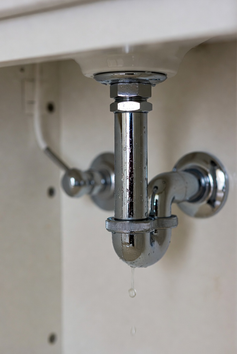 Slow drip at sink tailpiece from stopper leak