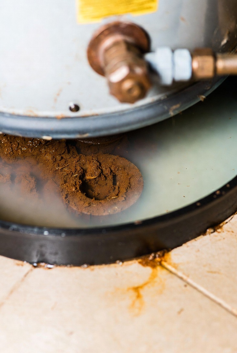 Sediment clogging hot-water fixture screens