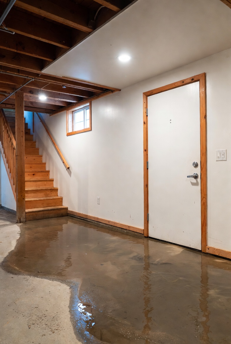 House interior with multiple sink drains slow and a voicemail left for neighbors about their plumbing
