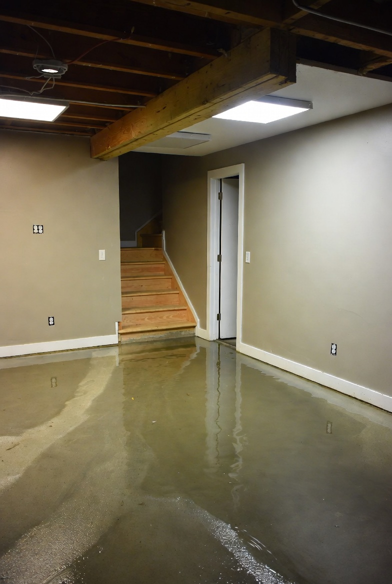 Floor drain overflowing after returning from vacation