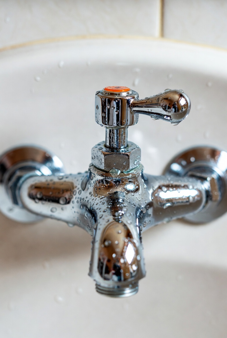 Toilet refilling when the water heater turns on.