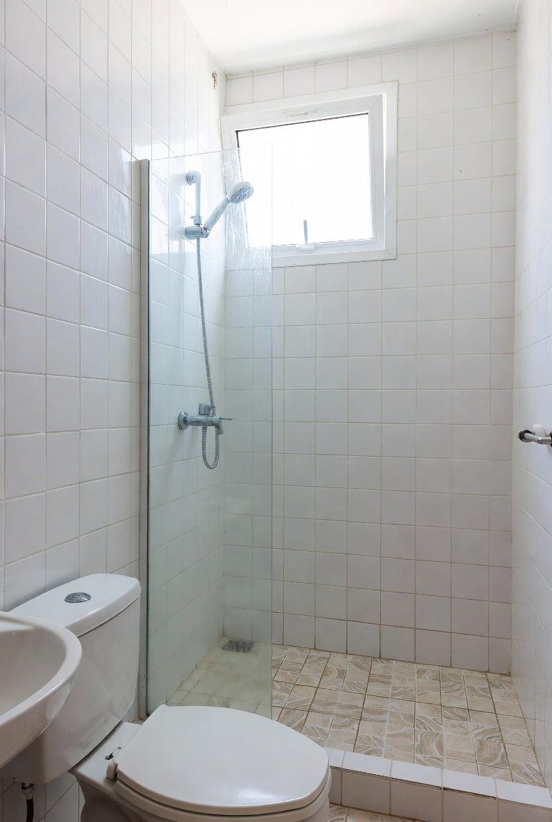 Upstairs toilet base damp after water heater swap and hot water checks